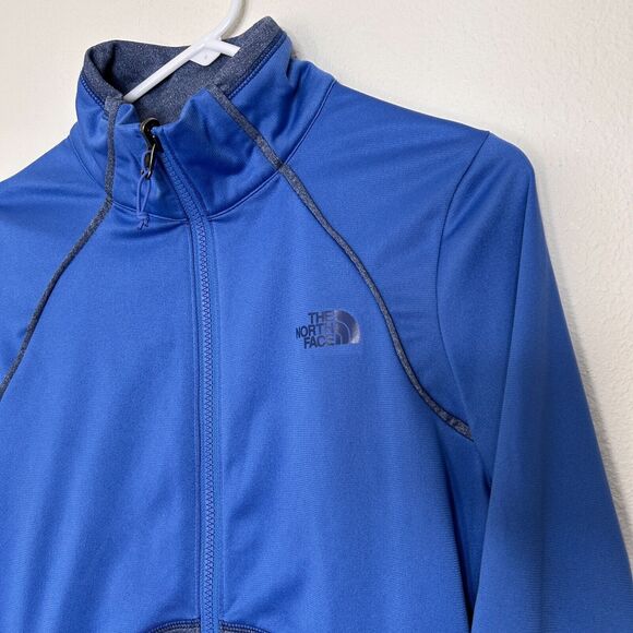 The North Face Women's Tri Climate Jacket in Midline Blue 3-in-1 Shell & Fleece - Picture 10 of 16